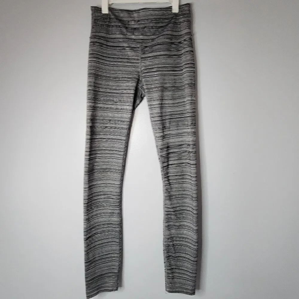 Athleta High-Rise Jacquard Chaturanga Leggings S Tall